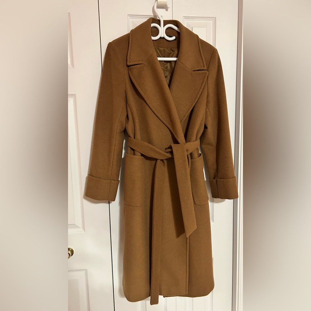 Ralph Lauren Stylish Brown Belted Coat